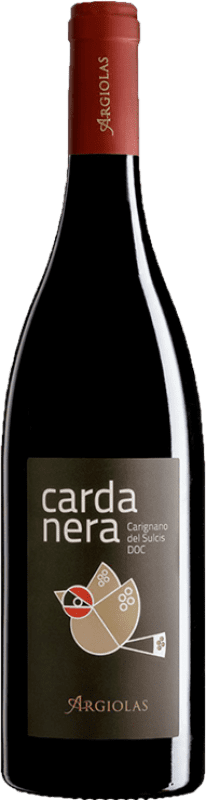 Бесплатная доставка | Красное вино Argiolas Cardanera D.O.C. Carignano del Sulcis Италия Carignan 75 cl