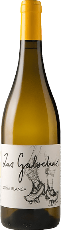 Spedizione Gratuita | Vino bianco Banzao Las Galochas D.O. Bierzo Castilla y León Spagna Doña Blanca 75 cl