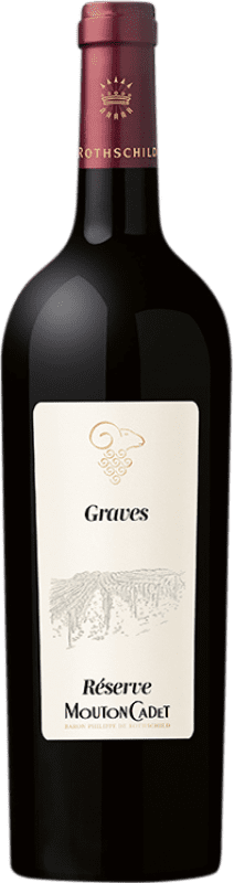 24,95 € Envoi gratuit | Vin rouge Barons de Rothschild Mouton Cadet Rouge Réserve A.O.C. Graves