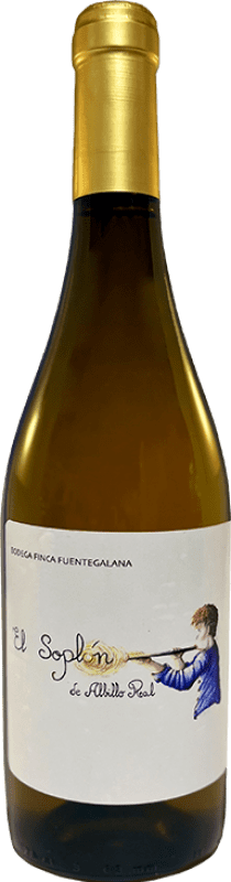 Envío gratis | Vino blanco Finca Fuentegalana Soplón I.G.P. Vino de la Tierra de Castilla y León Castilla y León España Albillo 75 cl