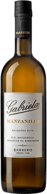 Barrero Gabriela Manzanilla Listán White Manzanilla-Sanlúcar de Barrameda 75 cl