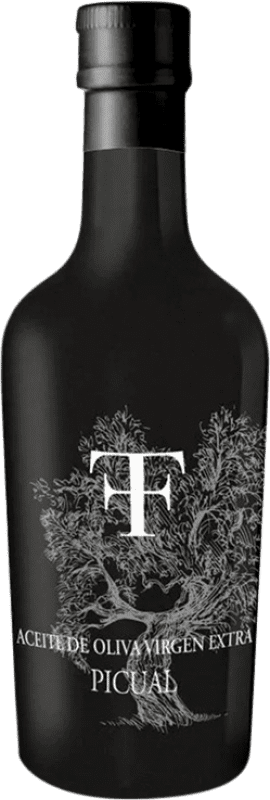 Kostenloser Versand | Olivenöl Fos Virgen Extra La Rioja Spanien Picual Medium Flasche 50 cl