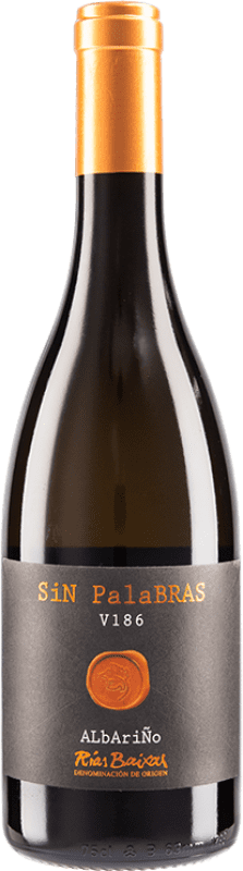 Envoi gratuit | Vin blanc CastroBrey Sin Palabras V 186 D.O. Rías Baixas Galice Espagne Albariño 75 cl