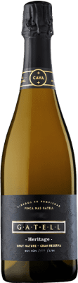 Gatell Heritage Природа Брута Cava Гранд Резерв 75 cl