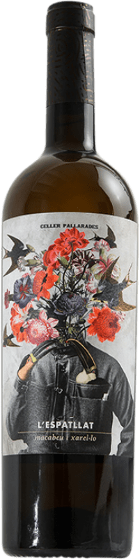 Envío gratis | Vino blanco Celler Pallarades L'Espatllat D.O. Tarragona Cataluña España Macabeo, Xarel·lo 75 cl