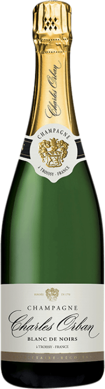 Бесплатная доставка | Белое игристое Charles Orban Blanc de Noirs A.O.C. Champagne шампанское Франция Pinot Black, Pinot Meunier 75 cl