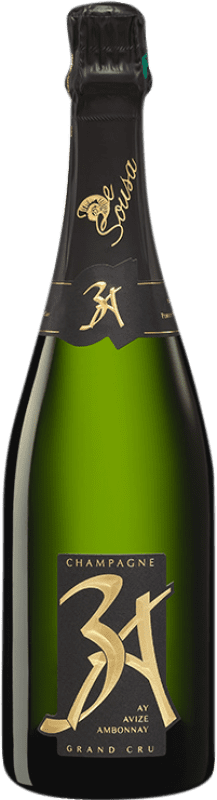 Kostenloser Versand | Weißer Sekt De Sousa Cuvée 3A A.O.C. Champagne Champagner Frankreich Spätburgunder, Chardonnay 75 cl