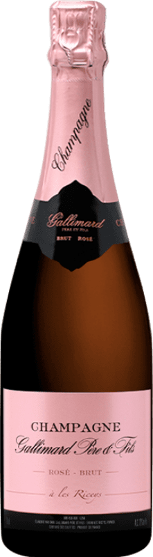 Envío gratis | Espumoso rosado Gallimard Rosé de Macération A.O.C. Champagne Champagne Francia Pinot Negro, Chardonnay 75 cl