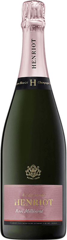 Бесплатная доставка | Розовое игристое Henriot Rosé Millésimé A.O.C. Champagne шампанское Франция Pinot Black, Chardonnay 75 cl