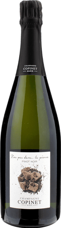 Бесплатная доставка | Белое игристое Marie Copinet Nos Pans dans la Pierre A.O.C. Champagne шампанское Франция Pinot Black 75 cl