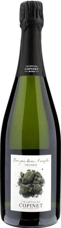 Envio grátis | Espumante branco Marie Copinet Nos Pans dans l'Argile A.O.C. Champagne Champagne França Pinot Meunier 75 cl