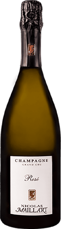 送料無料 | ロゼスパークリングワイン Nicolas Maillart Rosé Grand Cru A.O.C. Champagne シャンパン フランス Pinot Black, Chardonnay 75 cl