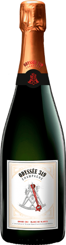 免费送货 | 白起泡酒 Odyssée 319 Blanc de Blancs A.O.C. Champagne 香槟酒 法国 Chardonnay 75 cl