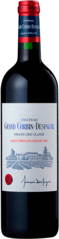 Envio grátis | Vinho tinto Château Grand Corbin-Despagne A.O.C. Saint-Émilion Grand Cru França Merlot, Cabernet Sauvignon, Cabernet Franc 75 cl