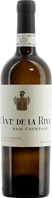 Envio grátis | Vinho branco De la Riva Macharnudo San Cayetano Espanha Palomino Fino 75 cl