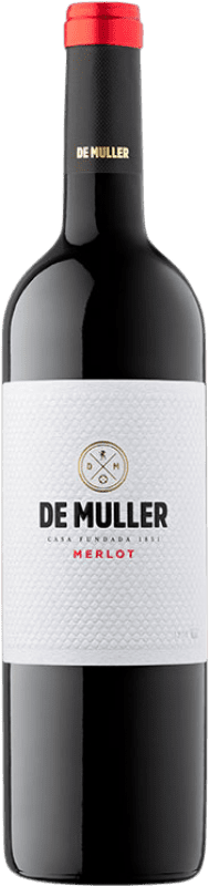 7,95 € | 红酒 De Muller D.O. Tarragona 加泰罗尼亚 西班牙 Merlot 75 cl