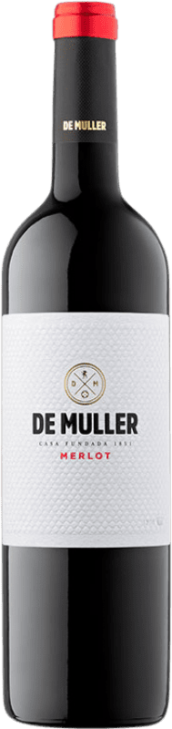 7,95 € | Red wine De Muller D.O. Tarragona Catalonia Spain Merlot 75 cl