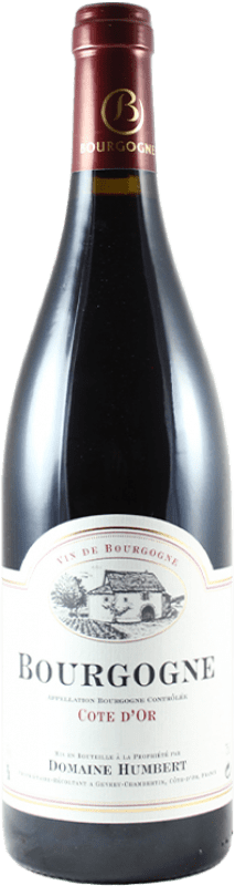44,95 € | Red wine Humbert Frères Côte d'Or A.O.C. Bourgogne Burgundy France Pinot Black 75 cl