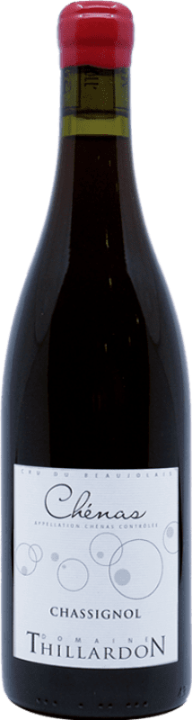 Free Shipping | Red wine Thillardon Chassignol A.O.C. Chénas France Gamay 75 cl