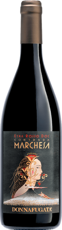 98,95 € Free Shipping | Red wine Donnafugata Contrada Marchesa Rosso D.O.C. Etna