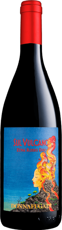 Envío gratis | Vino tinto Donnafugata Sul Vulcano Rosso D.O.C. Etna Italia Nerello Mascalese, Nerello Cappuccio 75 cl