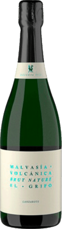 免费送货 | 白起泡酒 El Grifo Brut Nature D.O. Lanzarote 加那利群岛 西班牙 Malvasía 75 cl