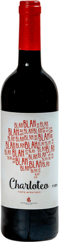 6,95 € Envoi gratuit | Vin Rouge González Palacios Charloteo Chêne