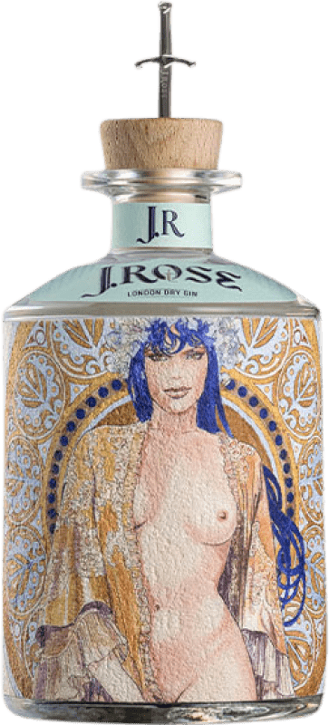 Envio grátis | Gin J. Rose Gin JR02 London Dry D.O.C. Itália Itália 70 cl