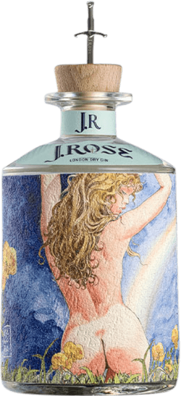 Бесплатная доставка | Джин J. Rose Gin JR04 London Dry D.O.C. Italy Италия 70 cl