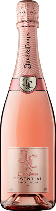 21,95 € | 白起泡酒 Juvé y Camps Essential 香槟 D.O. Cava 加泰罗尼亚 西班牙 Pinot Black 75 cl