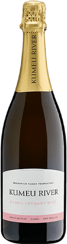 42,95 € | Espumante rosé Kumeu River Crémant Rosé I.G. Auckland Nova Zelândia Pinot Preto, Chardonnay 75 cl