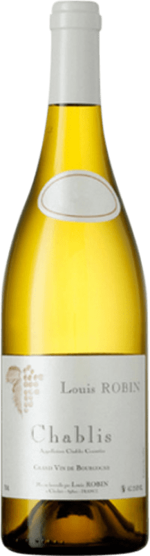 Envio grátis | Vinho branco Louis Robin A.O.C. Chablis França Chardonnay 75 cl