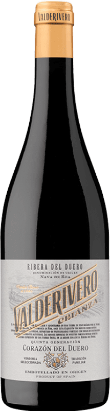 Envio grátis | Vinho tinto Marqués del Atrio Valderivero Crianza D.O. Ribera del Duero Castela e Leão Espanha Tempranillo 75 cl