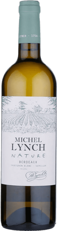 Envío gratis | Vino Blanco Michel Lynch Nature A.O.C. Bordeaux Burdeos Francia Sauvignon 75 cl