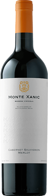 Бесплатная доставка | Красное вино Monte Xanic Cabernet Sauvignon Merlot Valle de Guadalupe Мексика Merlot, Cabernet Sauvignon 75 cl