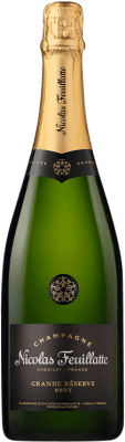 Nicolas Feuillatte брют Champagne Гранд Резерв бутылка Магнум 1,5 L