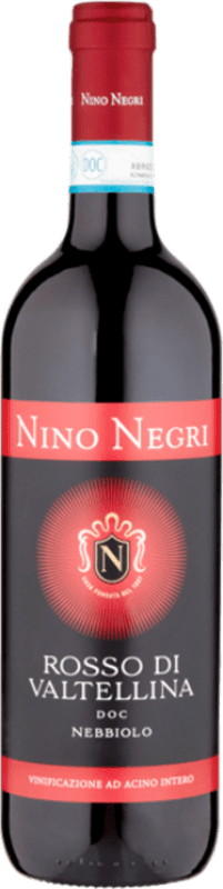 Бесплатная доставка | Красное вино Nino Negri D.O.C. Valtellina Rosso Италия Nebbiolo, Bruñal 75 cl