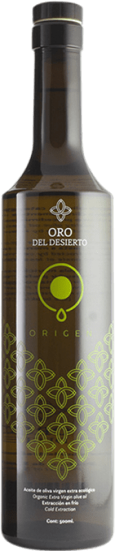 Envio grátis | Azeite de Oliva Oro del Desierto Edicion Limitada Origen Andaluzia Espanha Picual Garrafa Medium 50 cl