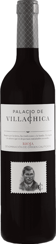 21,95 € 免费送货 | 红葡萄酒 Palacio de Villachica Crianza — 陈酿 D.O.Ca. Rioja 大瓶 — Magnum 1,5 L