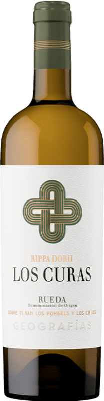 Envio grátis | Vinho branco Rippa Dorii Los Curas D.O. Rueda Castela e Leão Espanha Verdejo 75 cl