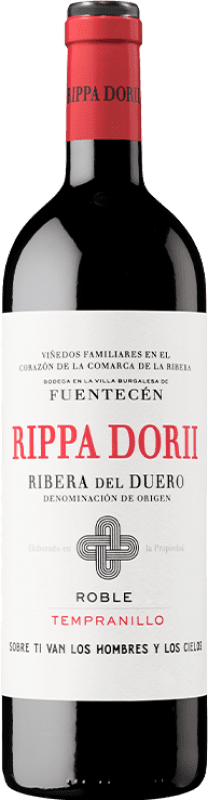 Бесплатная доставка | Красное вино Rippa Dorii Дуб D.O. Ribera del Duero Кастилия-Леон Испания Tempranillo бутылка Магнум 1,5 L