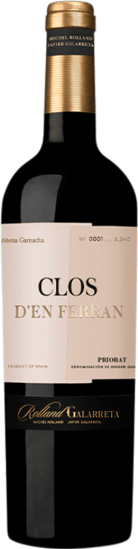 Бесплатная доставка | Красное вино Rolland & Galarreta Clos d'en Ferran D.O.Ca. Priorat Каталония Испания Grenache, Carignan 75 cl