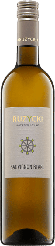 Бесплатная доставка | Белое вино Ruzycki Klostermühlenhof Q.b.A. Rheinhessen Rheinhessen Германия Sauvignon White 75 cl