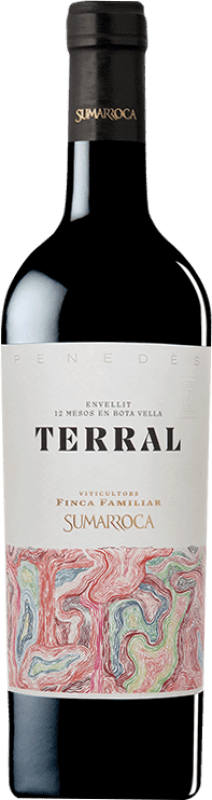 Бесплатная доставка | Красное вино Sumarroca Terral D.O. Penedès Каталония Испания Merlot, Syrah, Cabernet Franc 75 cl