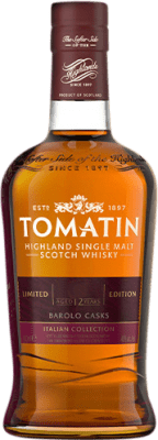 Single Malt Whisky Tomatin Barolo Cask Colección Italiana 12 Ans