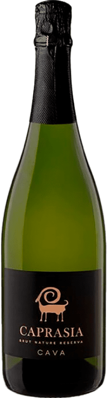 Envio grátis | Espumante branco Vegalfaro Caprasia Brut Nature Reserva D.O. Cava Catalunha Espanha Macabeo, Chardonnay 75 cl