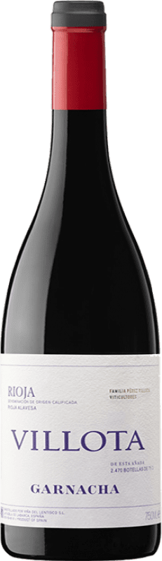 Бесплатная доставка | Красное вино Villota D.O.Ca. Rioja Ла-Риоха Испания Grenache 75 cl