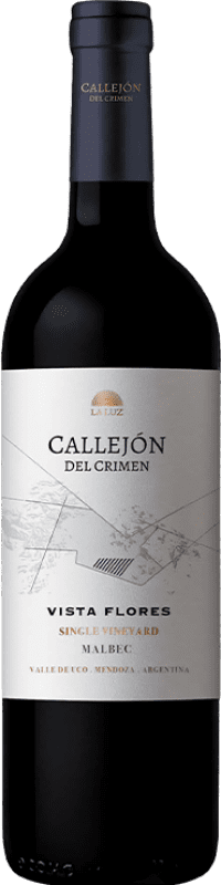 33,95 € | Red wine Pagos de Valcerracín Callejón del Crimen Single Vineyard Vista Flores I.G. Valle de Uco Uco Valley Argentina Malbec 75 cl