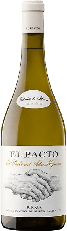 Envío gratis | Vino blanco Vintae El Pacto del Alto Najerilla D.O.Ca. Rioja La Rioja España Viura, Malvasía, Garnacha Blanca 75 cl