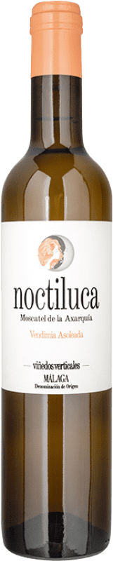 Free Shipping | Sweet wine Viñedos Verticales Noctiluca D.O. Sierras de Málaga Andalusia Spain Muscat of Alexandria Medium Bottle 50 cl